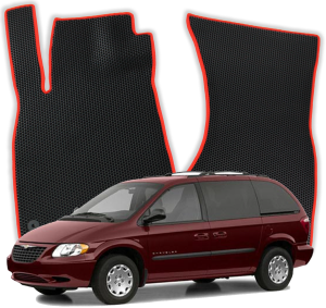EVA Dywaniki® do Chrysler Grand Voyager 7-osobowy 4 gen Minivan (2000-2007)