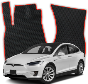 EVA Dywaniki® do Tesla Model X Long Range Plus 5-osobowy od 2022 1 gen SUV (2015-2023)