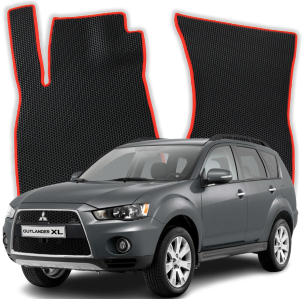 EVA Dywaniki® do Mitsubishi Outlander XL 2 gen SUV (2006-2012)